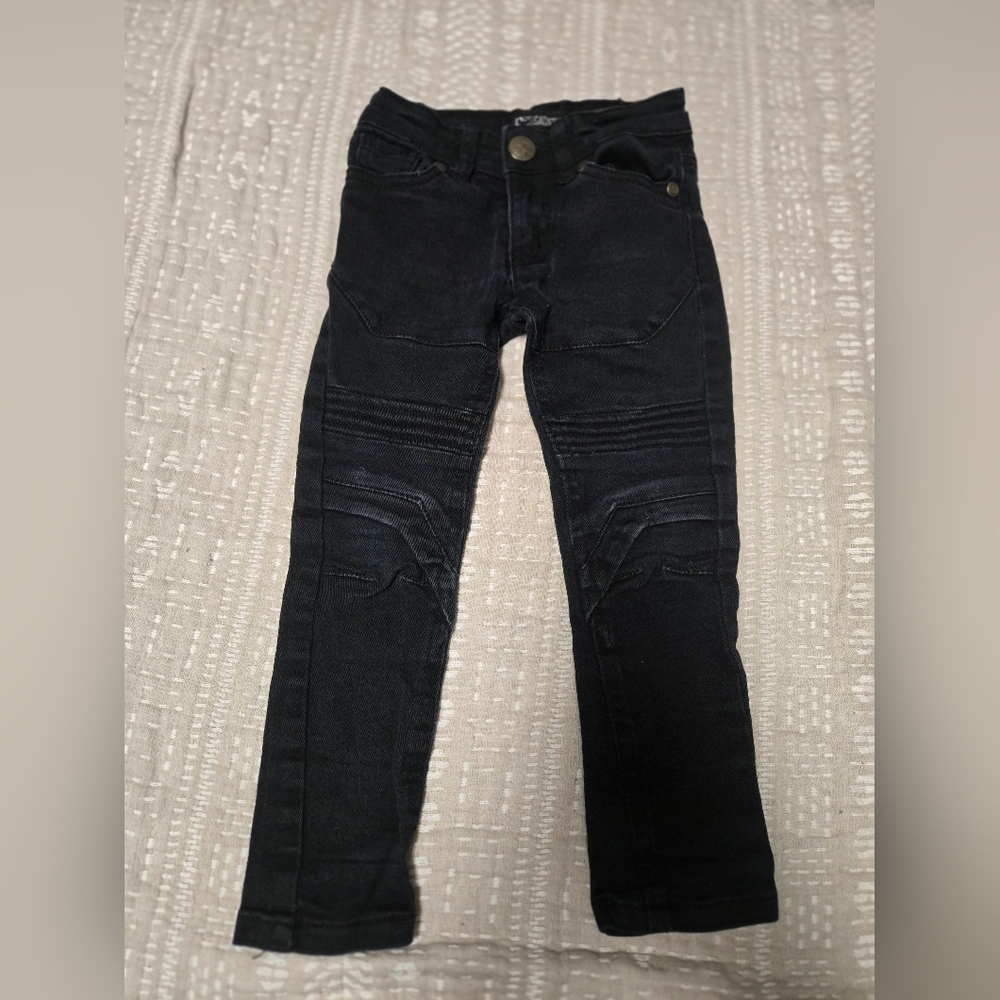 Sacred Crown Black Denim Jeans